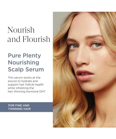 Pure Plenty Nourishing Scalp Serum | Advanced Hair Cycle Support | Vegan Formula for Fuller Stronger Hair | 5 Oz - Buy Online on SooperMarket.com
