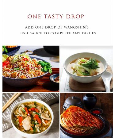 Wangshin Fish Sauce 10 fl oz - Aged 2 Years | Korean Traditional Clay Pot Fermented Anchovy and Salt | Pack of 1 - Buy Online on SooperMarket.com