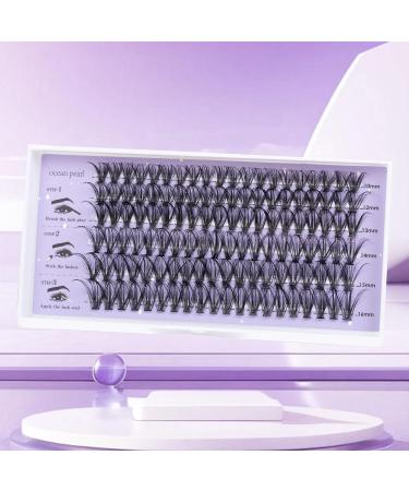 DIY Eyelash Extensions - 120 Individual False Eyelashes for Beginners | Reusable 10-16mm C/CC/D Curl | 30D Pack - Buy Online on SooperMarket.com