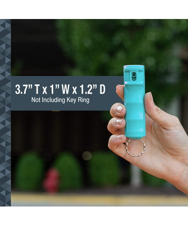 SABRE Pepper Spray 2 Pack - Maximum Police Strength OC Spray with Finger Grip and Key Ring for Easy Carry and Fast Access - Buy Online on SooperMarket.com