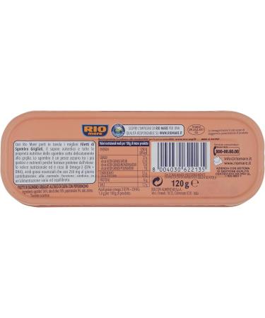 FIL.SRUMBRI GRIGL.HOT RIO MARE G120 - Buy Online on SooperMarket.com