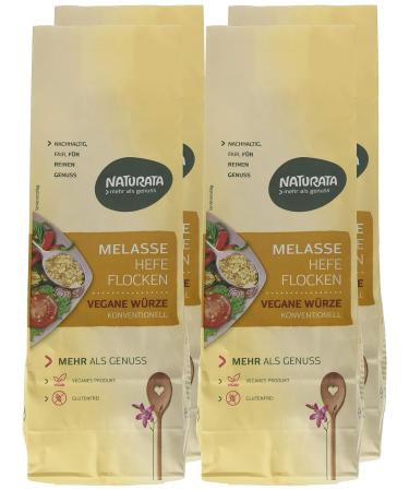 Naturata Molasses Yeast Flakes - Pack of 4 (4 x 200g) | Best International Shipping & Premium Quality Superfood - Buy Online on SooperMarket.com