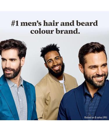 Just For Men Moustache & Beard Dye - Real Black | Eliminates Grey, Adds Thickness | With Applicator Brush | M55 - Buy Online on SooperMarket.com