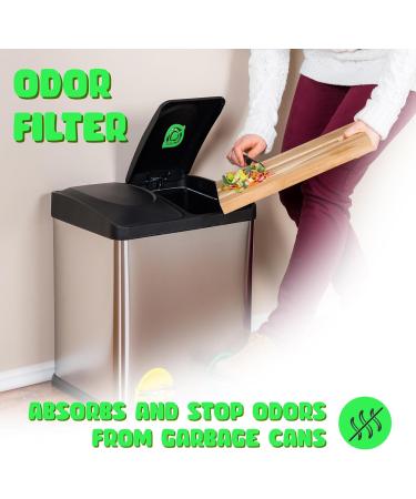 SRV HUB 4x Odor Removers for Trash Cans - Lavender & Apple Fragrance - Ideal for Small Rooms & Diaper Pails - Buy Online on SooperMarket.com