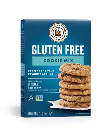 King Arthur, Gluten-Free Cookie Mix, Gluten-Free, Non-GMO Project Verified, Certified Kosher, Non-Dairy, 16 Ounces