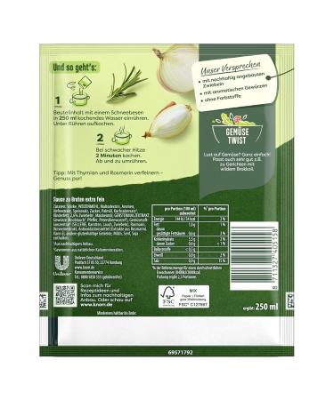 Knorr Gourmet Sauce for Frying - Extra Fine Delicious Brown Sauce 250ml - No Additives or Dyes - International Shipping - Buy Online on SooperMarket.com
