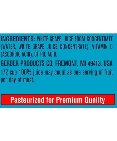Gerber White Grape Juice 32 oz - Refreshing and Nutritious Baby Juice - Buy Online on SooperMarket.com