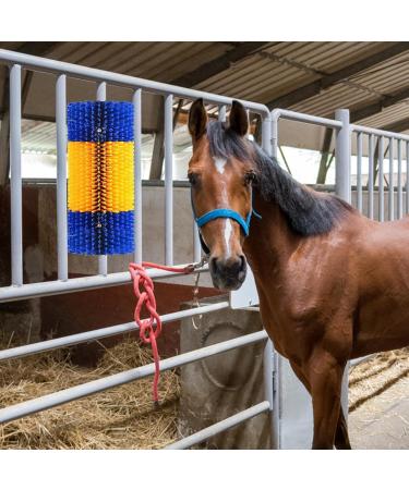 Generic Scratch Brush for Farm Animals - Itching Relief & Massage Tool for Cows Horses Sheep & Pigs - Durable Cleaning Brush - Buy Online on SooperMarket.com