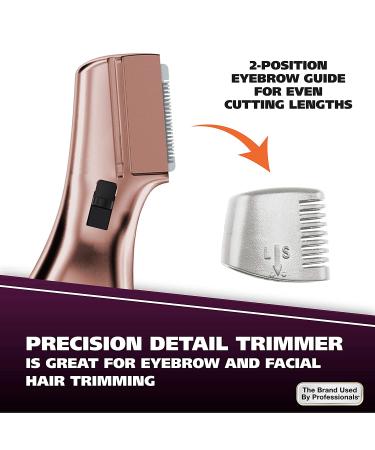 Wahl Pure Confidence Women's Electric Razor Trimmer Shaver with 3 Interchangeable Heads | Model 9865-2901V - Buy Online on SooperMarket.com