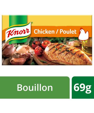 Knorr Bouillon Cubes for rich deep chicken flavour Chicken made with ingredients 69 g pack of 8 Chicken 69 g (Pack of 8) - Buy Online on SooperMarket.com