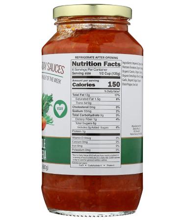 Lisa's Italian Sunday Sauces Vegetable Primavera Pasta Sauce - 24 Ounce - Buy Online on SooperMarket.com