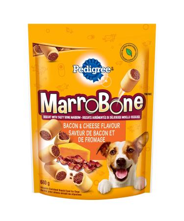PEDIGREE MARROBONE Adult Dog Treats - Bacon & Cheese 680g Bacon & Cheese 680 g (Pack of 1)