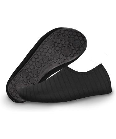 Buy Goodsaleok Men's & Women's Water Shoes - Quick Drying Aqua Shoes for Beach & Sports | Ventilated Barefoot Yoga Footwear (EU 40/41 Black) - Buy Online on SooperMarket.com
