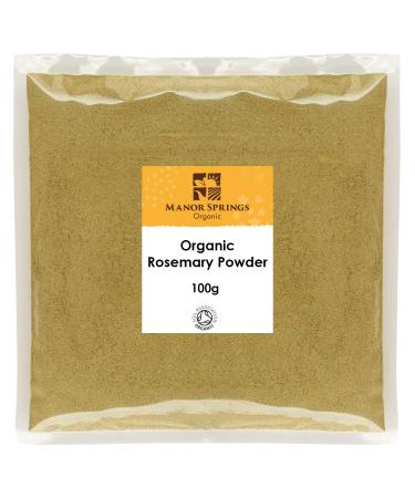 Organic Rosemary Powder 100g by Manor Springs Organic