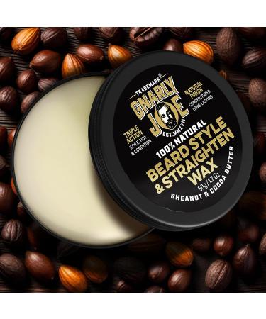 Gnarly Joe Beard Styling Wax for Men - 50g, 60ml Triple-Action Balm (Pack of 1) - Buy Online on SooperMarket.com