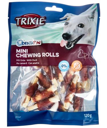 Trixie 31347 Denta Fun Mini Duck Chewing Rolls 6 cm 120 g