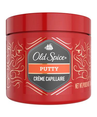 Old Spice Forge hair putty strong hold and matte finish for hair styling and hair care of men