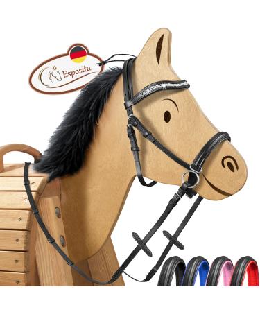 Esposita bitless bridle for wooden horses Black small small Black