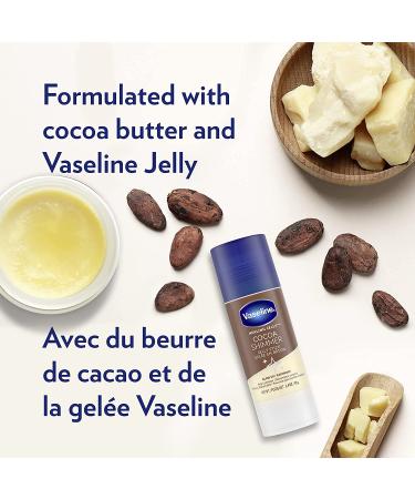 Vaseline Intensive Care Cocoa Radiant Lotion Bundle: 20.3oz Lotion, 7.5oz Healing Jelly, 1.4oz Shimmer Stick - Cocoa Butter Moisturizing Set for Radiant Skin - Buy Online on SooperMarket.com