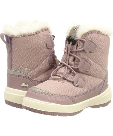 Viking Montebello GTX Snow Boot - Unisex Kid's Size 7 UK - Dusty Pink - Buy Online on SooperMarket.com