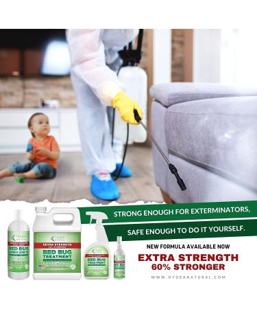 Hygea Natural Extra Strength Bed Bug Travel Spray 3 oz - TSA Approved - Fast Acting Protection for Hotels, Suitcase, Backpacks - Child & Pet Safe - Non-Toxic & Odorless - 1 Count - Buy Online on SooperMarket.com