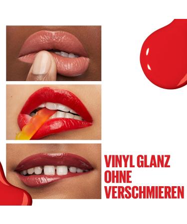 Maybelline New York Super Stay Vinyl Ink Liquid Lipstick - 16 Hour Hold Shiny Finish No. 10 Lippy 4.2ml | International Shipping Available - Buy Online on SooperMarket.com