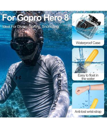 EMART 61-in-1 GoPro Hero 8 Black Accessories Kit with Waterproof Case & Carrying Bag - Mount Bundle for GoPro 9/10/11 Action Camera - Buy Online on SooperMarket.com
