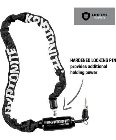 Kryptonite Keeper 585 5mm Chain Bike Lock - Black (85cm) - Buy Online on SooperMarket.com