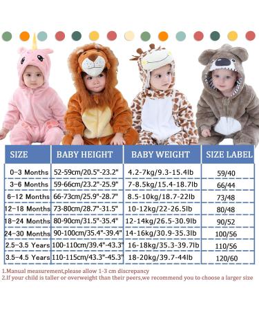 Doladola Unisex Baby Animal Romper - Spring/Autumn Flannel One Piece Pyjamas (12-18 Months, Bluekoala) - Buy Online on SooperMarket.com