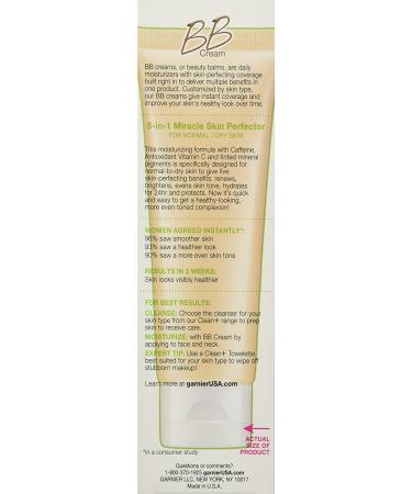 Garnier Skin Renew Miracle Skin Perfector B.B. Cream Light & Medium 2.5 fl oz - Buy Online on SooperMarket.com