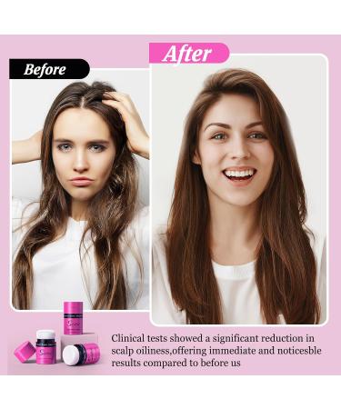 Dry Shampoo Powder - Volumizing & Mattifying Travel Size | No White Cast Non Aerosol Hair Care for All Hair Colors - Buy Online on SooperMarket.com