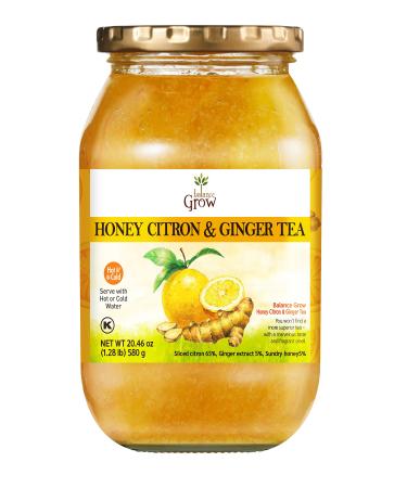Balance Grow Honey Citron & Ginger Tea 20.46 oz (1.28 lbs)