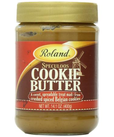 Roland Foods Speculoos Cookie Butter Spread, Specialty Imported Food, 14.1-Ounce Jar, Packaging May Vary