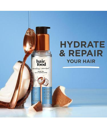 Sulfate-Free Coconut Hair Food 3.2 FL OZ - Dye-Free Smoothing & Nourishing Treatment - Buy Online on SooperMarket.com