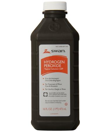 Hydrogen Peroxide Antiseptic Solution 16 Oz
