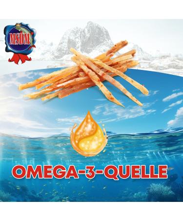 Buy Pacific Cod Spikant 1kg - High Protein Fish Jerky Snack | Omega 3 Keto Alternative | Dry Fish & Meat Chips - Buy Online on SooperMarket.com