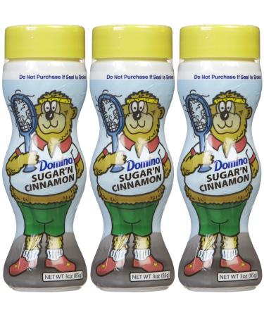Domino Sugar & Cinnamon Shakers, 3 oz, 3 pk