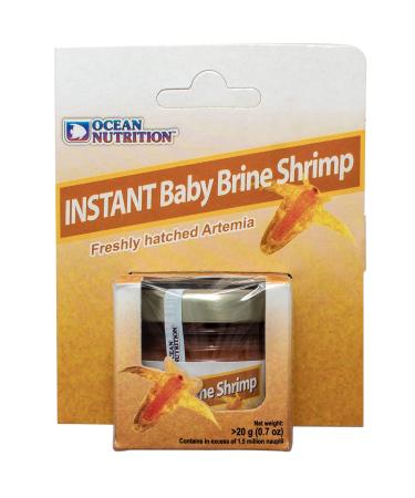 Ocean Nutrition Instant Baby Brine Shrimp 0.7-Ounces (20 Grams) Jar