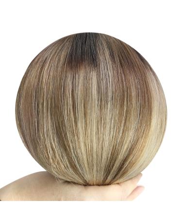 Youngsee Balayage Clip-in Hair Extensions | Real Hair Brown to Blonde | 35cm - 7PCS - Buy Online on SooperMarket.com