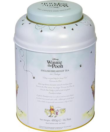 New English Teas Winnie the Pooh & Tigger Tea Caddy with 240 English Breakfast Teabags - Buy Online on SooperMarket.com