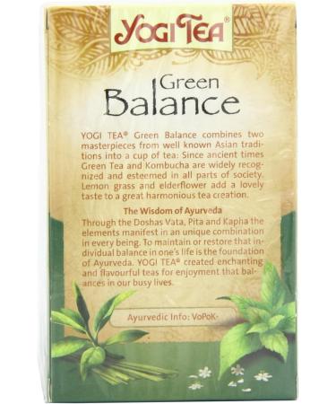 Yogi Tea Green Balance 17bag x 2 - Buy Online on SooperMarket.com