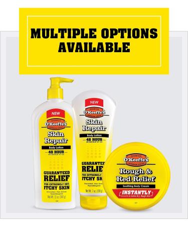 O'Keeffe's Skin Repair Body Lotion 12oz Pump Bottle - Pack of 3 - Buy Online on SooperMarket.com