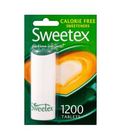 12 x Sweetex Calorie Free Sweeteners 1200 Tablets