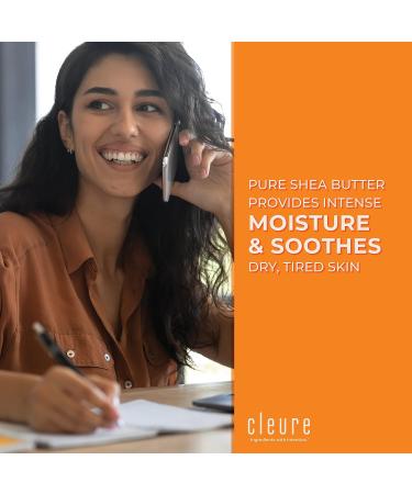 Cleure Anti-Aging Day Cream with Pure Shea Butter - Fragrance Free, Gluten, Salicylate, and Paraben Free - 2 oz - Buy Online on SooperMarket.com