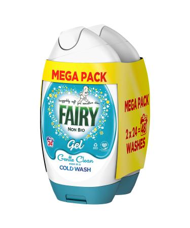 Fairy Non Bio Washing Liquid Laundry Detergent Gel 1.8l