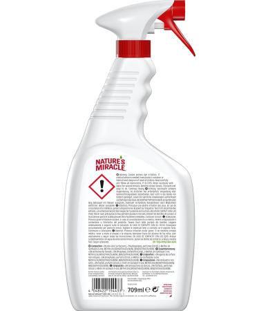 Nature s Miracle Cat Stain & Odor Remover - Enzyme Cleaner with Citrus Fragrance | 709 ml | Effective Dirt Removal - Buy Online on SooperMarket.com