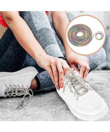 Milist Crystal Strass Kordelschneider - Replacement Laces with Metal Heads - 5m Glitter Rope for Sneakers Shorts & Hoodies - Color Options - Buy Online on SooperMarket.com