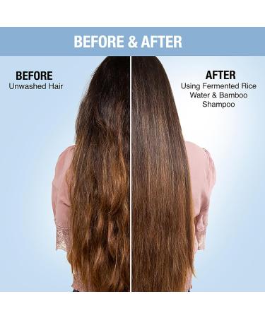 Nykaa Naturals Conditioner - Fermented Rice Water & Bamboo 6.08 oz | Vitamin E Inositol - Deep Damage Repair & Hydration - Buy Online on SooperMarket.com