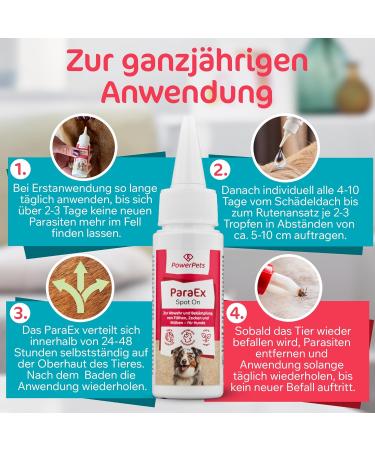 Powerpets Spot-On Tick Protection for Dogs - 100% Natural Effective Against Ticks Fleas & Parasites Includes Free Flea Comb | Seasonal Drops for Dogs - Buy Online on SooperMarket.com