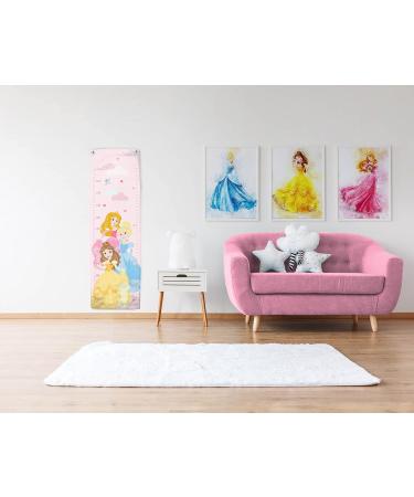 Disney Princess Colors Poly-Canvas Kids Growth Chart Pink - 170 cm Height - Buy Online on SooperMarket.com